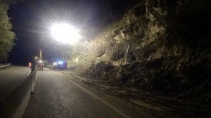 Lavorazioni notturne Anas SS4 Salaria sisma Pescara del Tronto